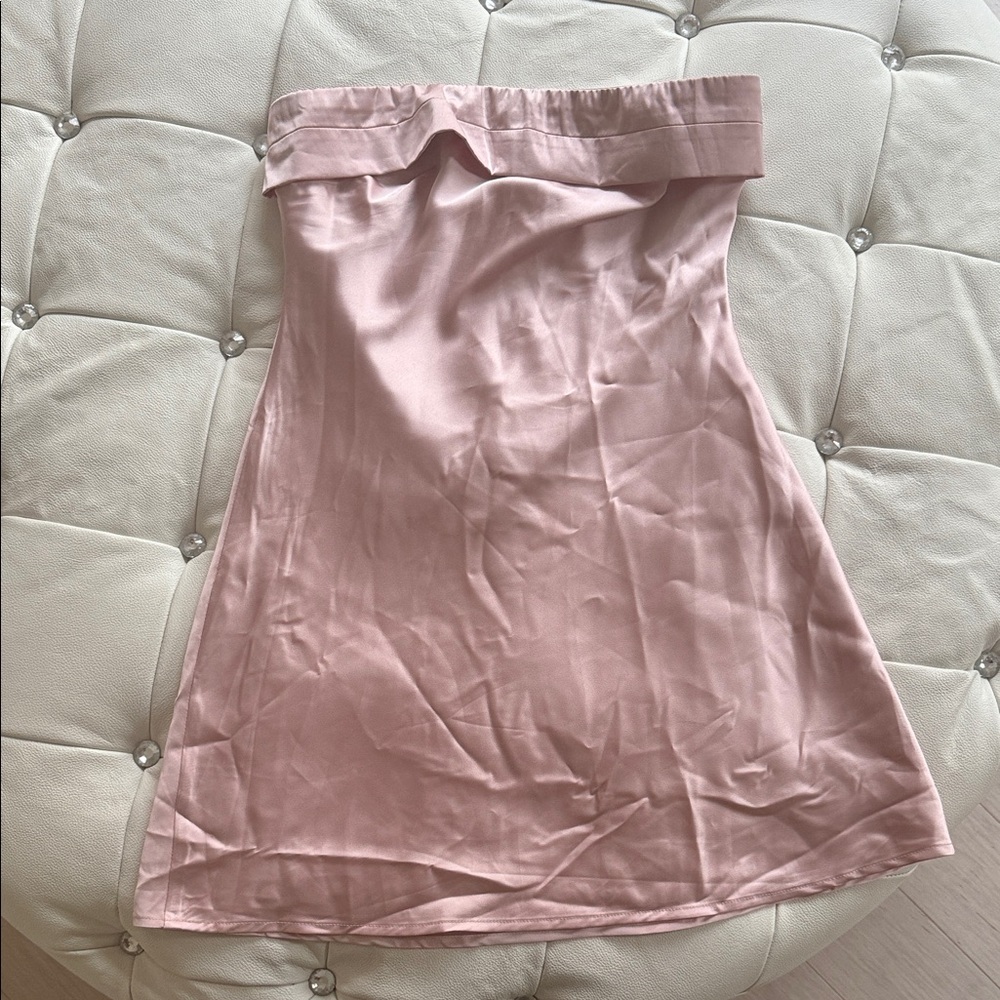 Light Pink slip Princess Polly Cocktail Dress, open back